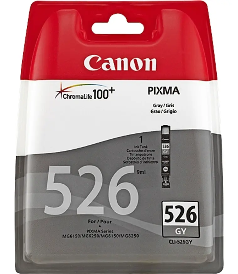 Canon CLI-526 mustepatruuna harmaa