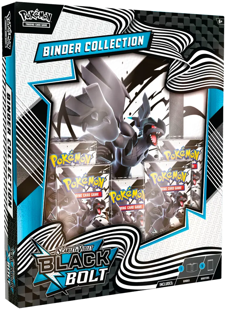 Pokémon SV10.5 Black Bolt Binder Collection