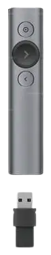 Logitech Spotlight Presentation Remote - harmaa - 2