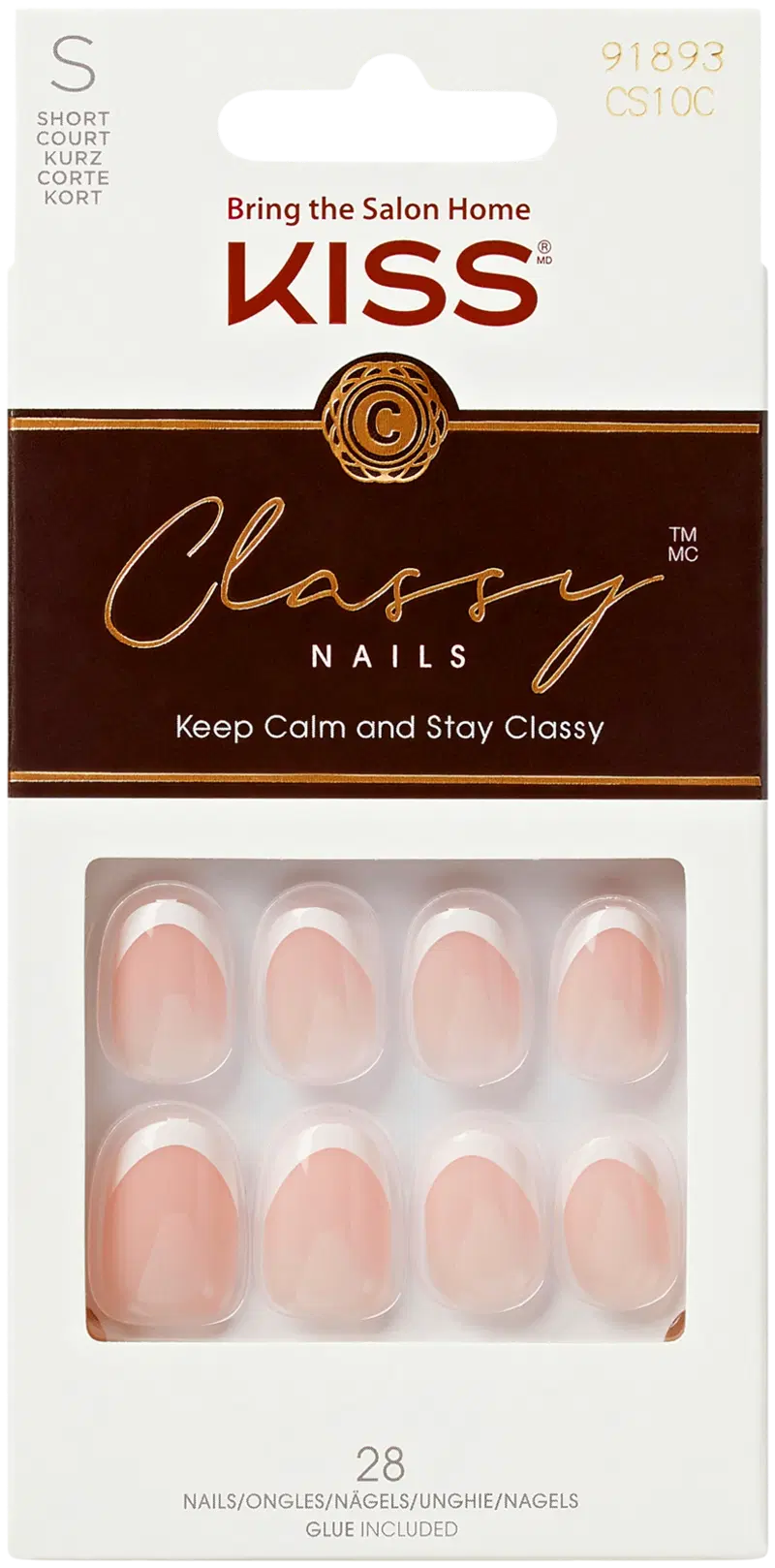 Ногти Kiss Classy Nails - Эксклюзив, всего 28 шт.