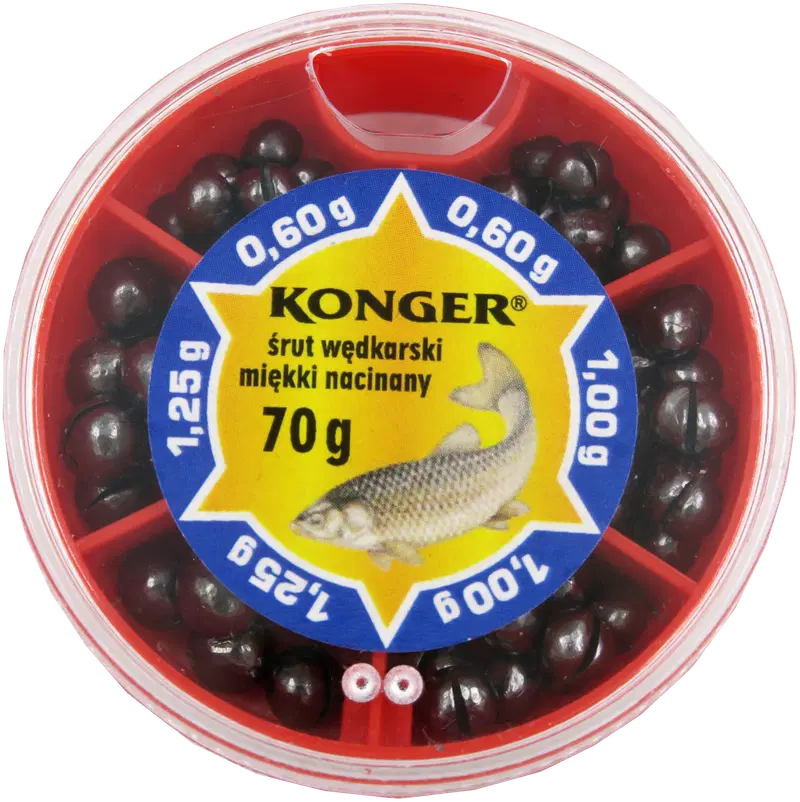 Коробка для рыболовных снастей Konger маленькая 70г. (цвет ВЕСТИ)