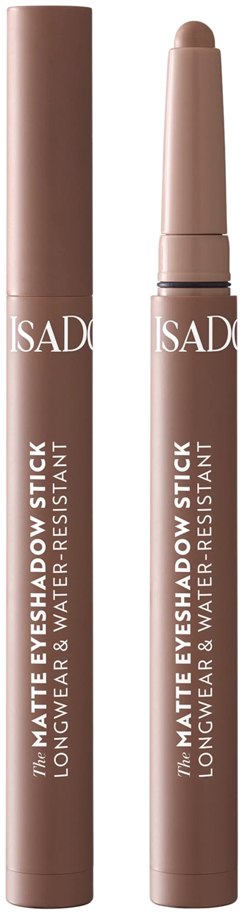 Isadora The Matte Eyeshadow Stick Стойкие и водостойкие тени для век 60 Bare Beige 1,2 г (размер 1,2G, цвет 63 Прохладный серо-коричневый)