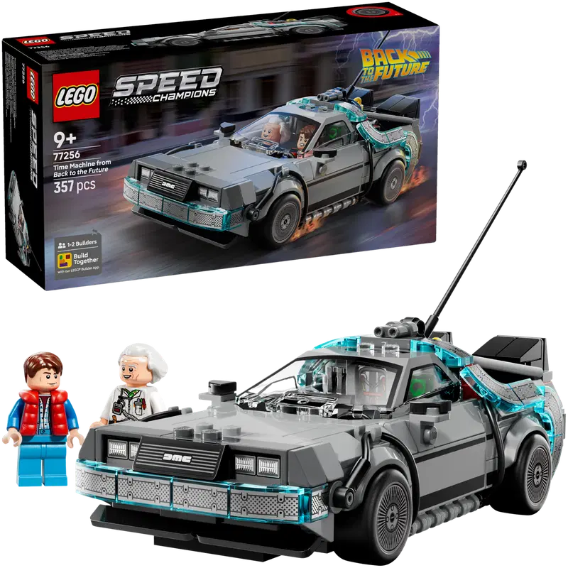 LEGO® Speed ​​Champions 77256 Машина времени из фильма «Назад в будущее»