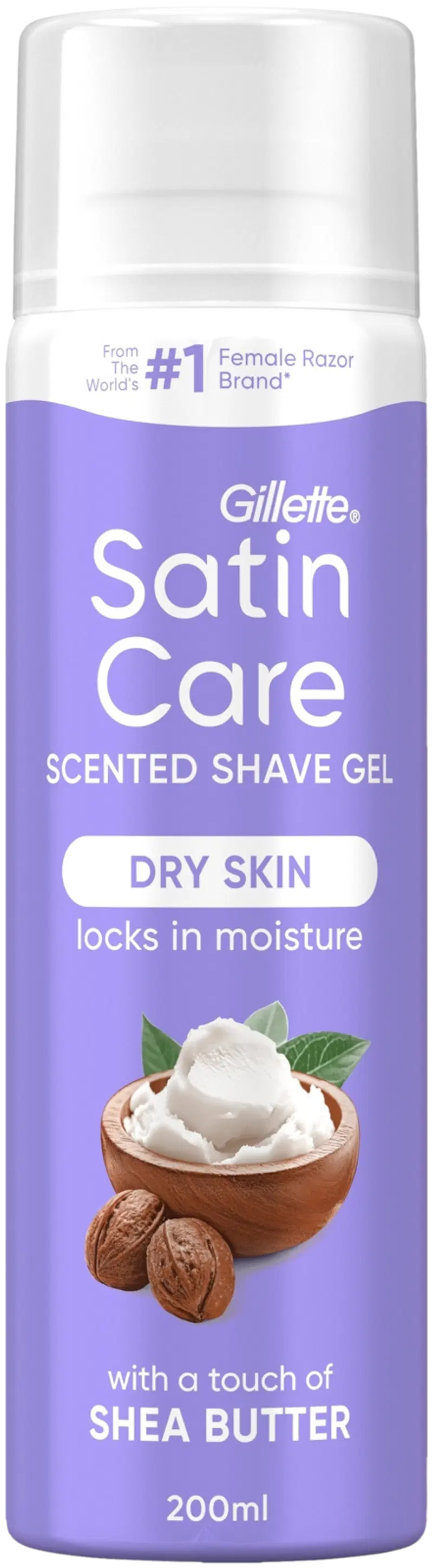 Гель Satin Care Shea Butter Silk 200мл