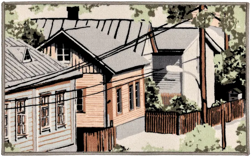 Vallila Naapurusto Коврик 50x80 см мятный (цвет мята)