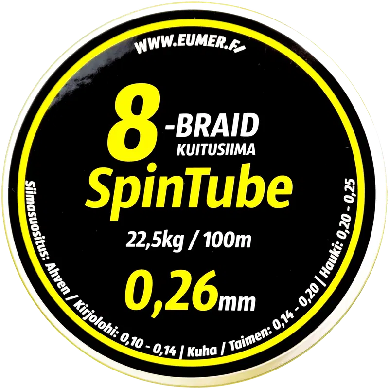 Spintube 8-волоконная линия FL 0,26 мм / 100 м 22,6 кг
