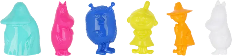 Муми-тролли Martinex Moomin 6 песочных форм в мешочке