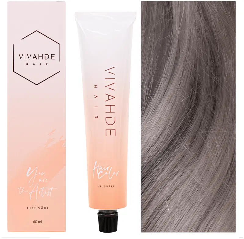 Vivahde Hair 9 GrA Краска для волос Grey Ash 60 мл