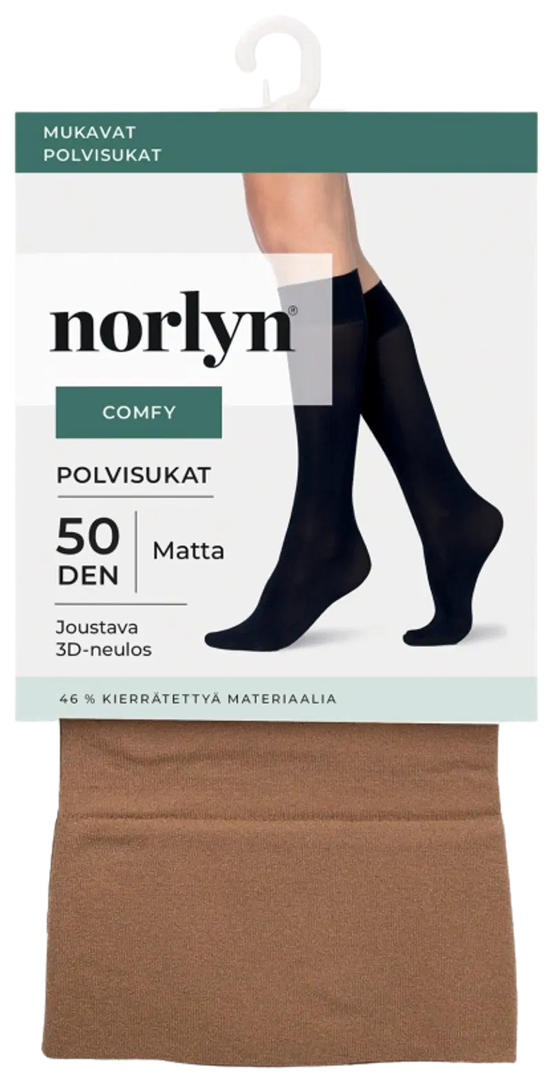 Женские гольфы Norly Comfy Opaque 50 ден. (размер 36-41, цвет Пудра)