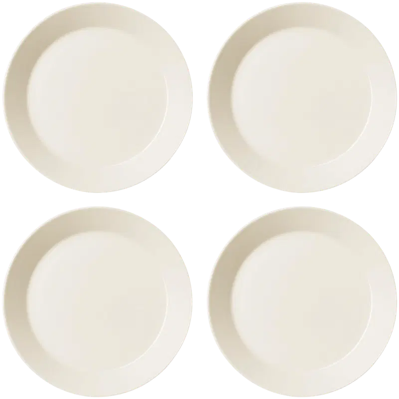 Iittala Lautanen Тарелка Тема 21см 4шт белый (цвет Белый)