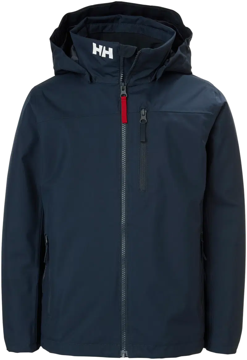 Молодежная межсезонная куртка Helly Hansen Crew Midlayer 2.0 (размер 140, цвет Военно-морской)