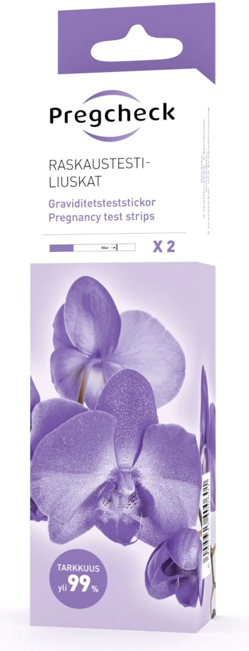 Тест-полоски на беременность Pregcheck 2 шт.