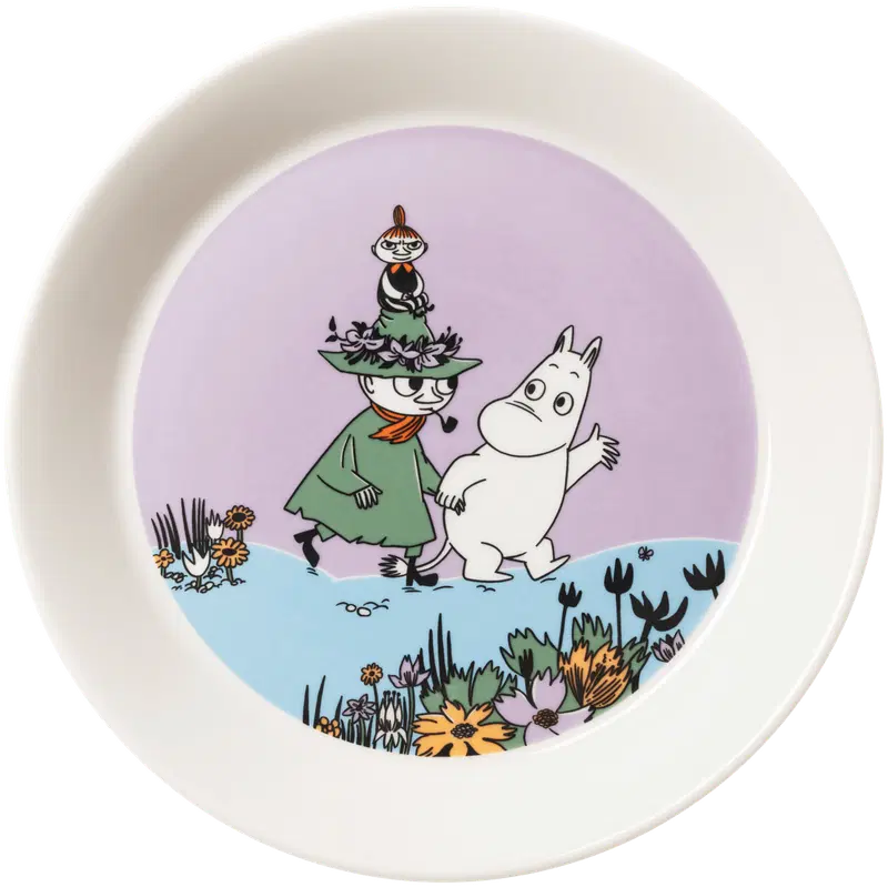 Тарелка Moomin Arabia Moomin Heart Friends 19см (цвет Разноцветный)