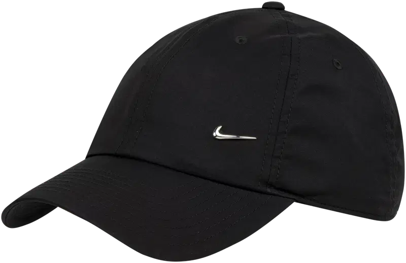 Кепка-унисекс Nike Dri-Fit Club Unstructured Metal Swoosh Cap FB5372 (цвет черный)