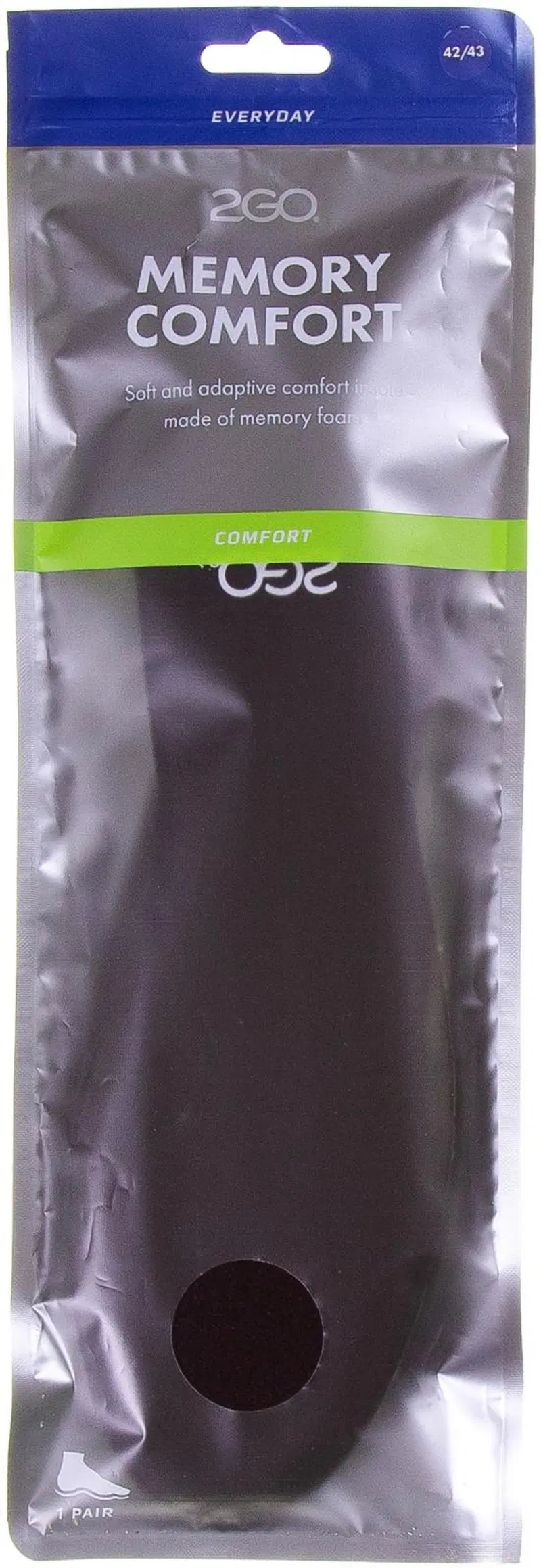 Стелька Bandi 2GO Memory Comfort размер 42/43