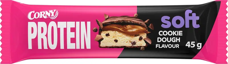 Протеиновый батончик Corny Soft Protein Cookie Dough 45г
