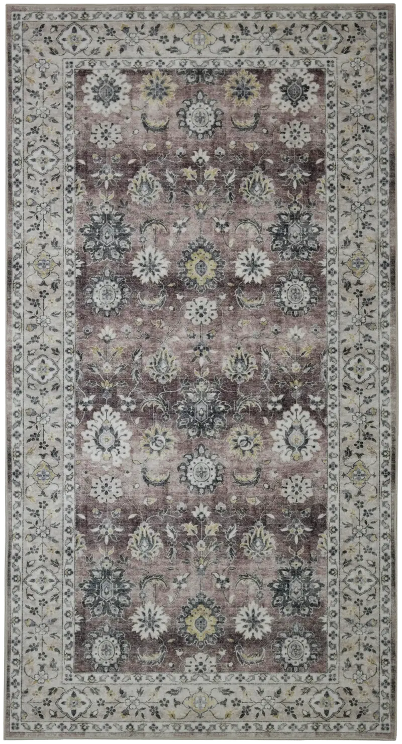 Ворсовый ковер Jysmä Emilia 80x150 лиловый (цвет лиловый)
