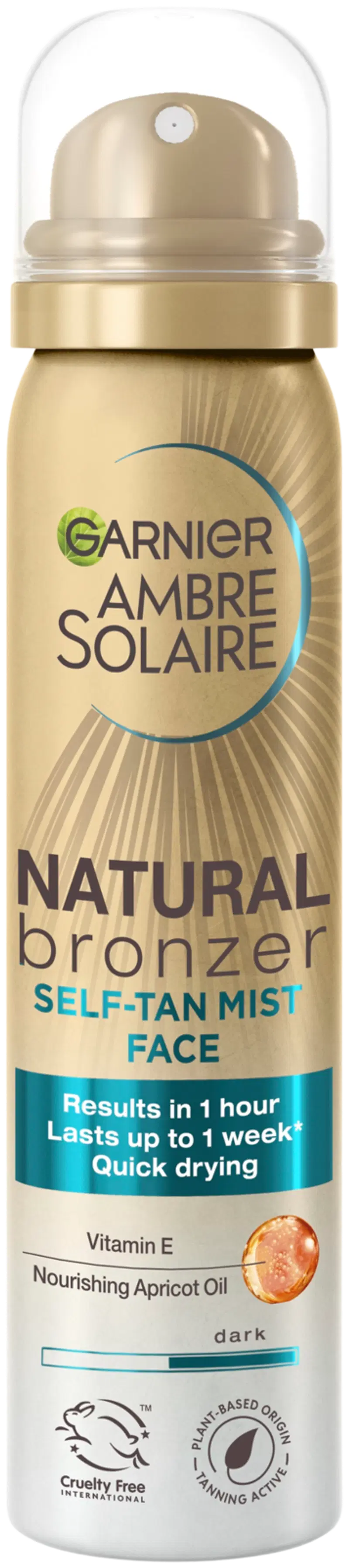 Garnier Ambre Solaire Natural Bronzer Автозагар для нормальной кожи 75 мл