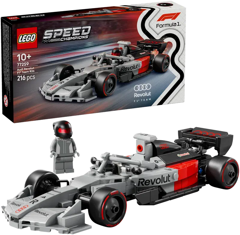 LEGO® Speed ​​​​Champions 77259 Гоночный автомобиль Audi Revolut F1® Team R26