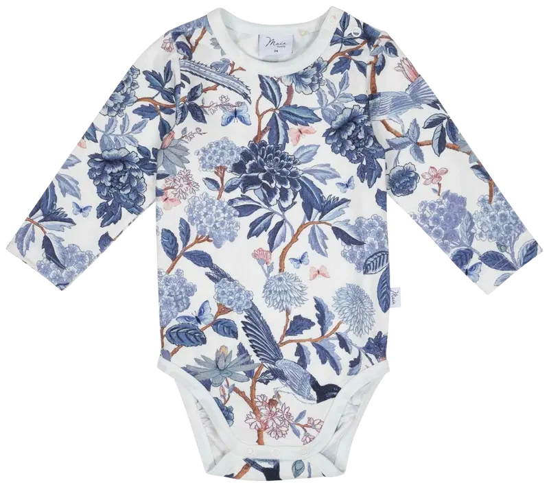 Боди Ma-ia Family Bluebird 205166 (размер 56, цвет Натуральный белый)