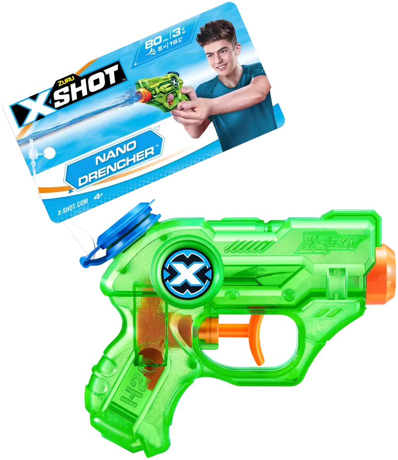 Бирка для водяного пистолета X-Shot Nano Drencher