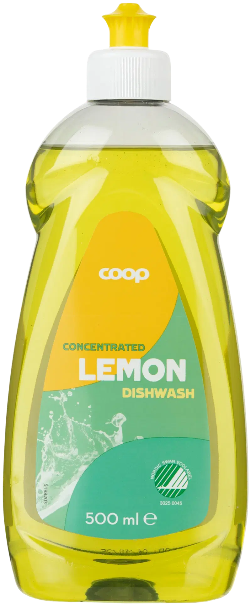 Средство для мытья посуды Coop Lemon 500 мл