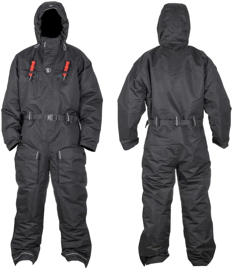 Тепловой комбинезон SnowFox Ice Lite XXL (цвет Черный)