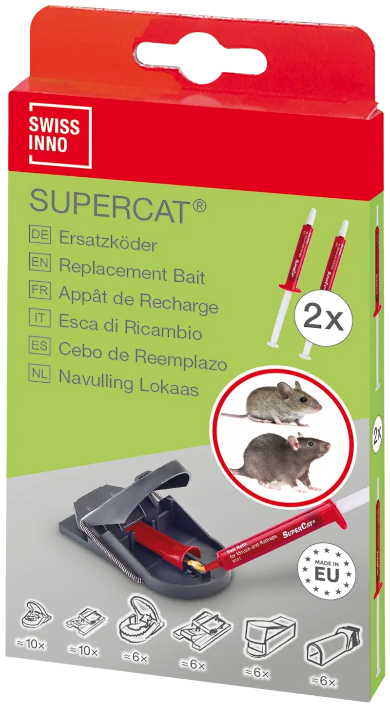 Swissinno SuperCat дополнительный шприц для приманки 2х3г