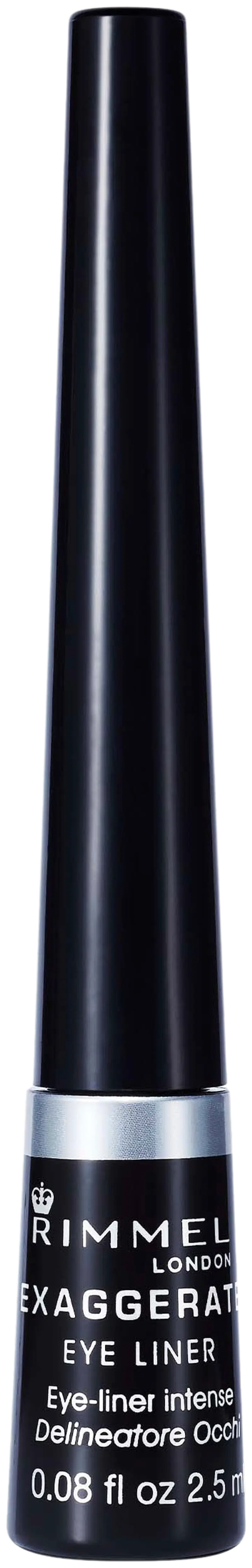 Rimmel Scandaleyes Liquid Eyeliner 2,5 мл 001 Черная жидкая подводка для глаз (цвет Черный)