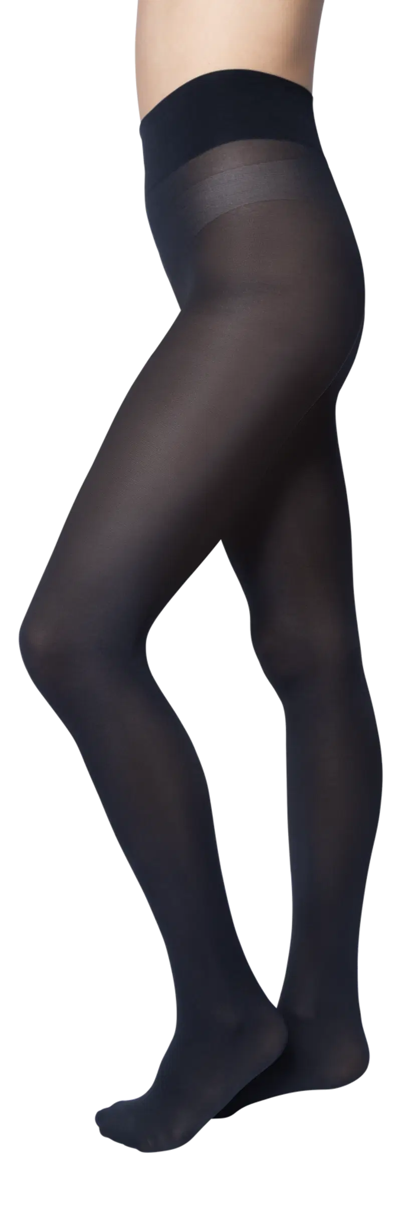 Домашние женские колготки Comfort Opaque 80 ден (размер 36-40, цвет ЧЕРНЫЙ)