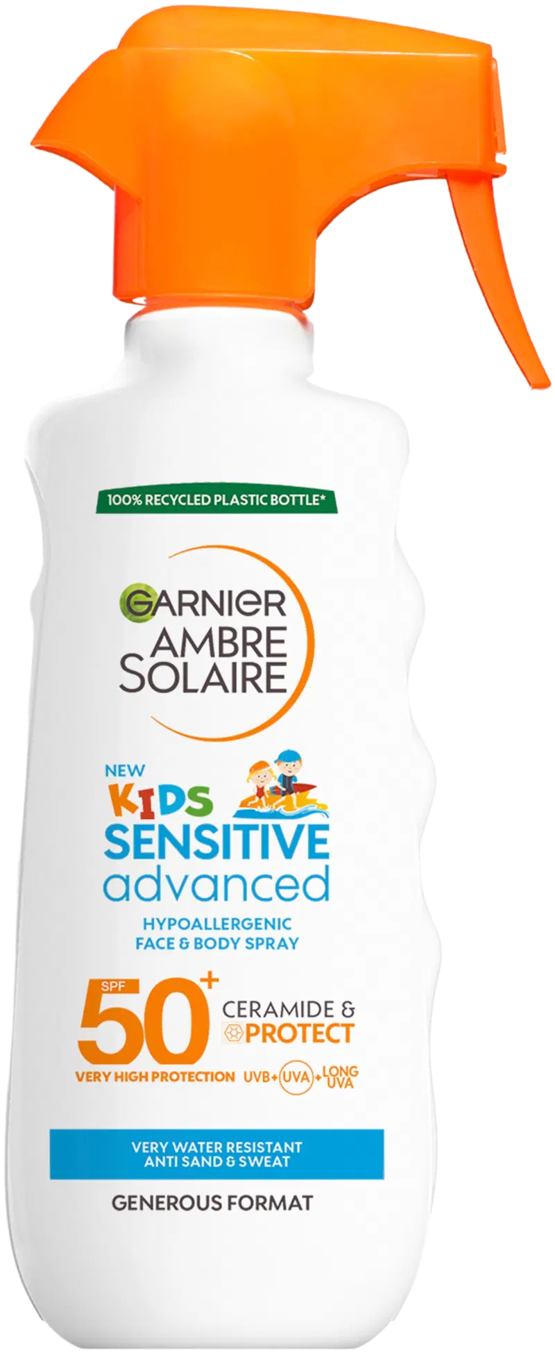Garnier Ambre Solaire Sensitive Advanced Kids Солнцезащитный крем для чувствительной кожи 270мл