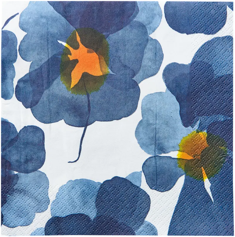 Салфетка Marimekko Valssi синяя 20шт/33см