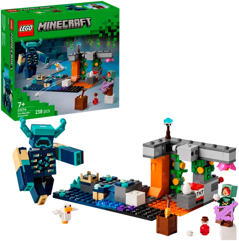 LEGO® Minecraft 21274 Встреча со Стражем