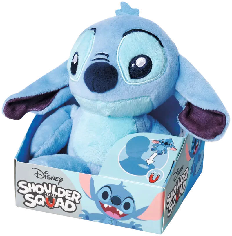 Сумка через плечо WD Stitch, плюш, 12 см, магнитное крепление