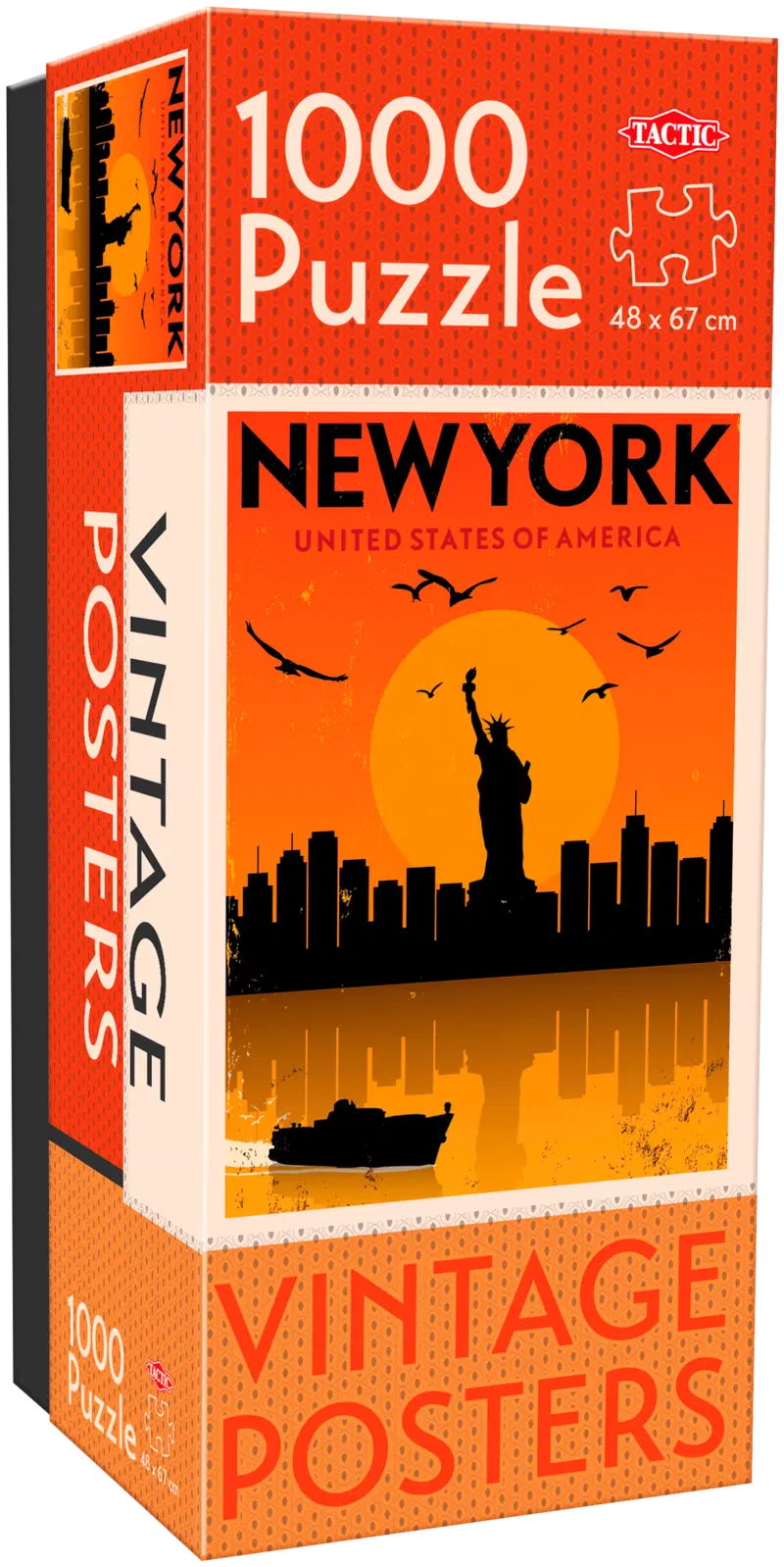 Тактический пазл Vintage Posters New York 1000 деталей
