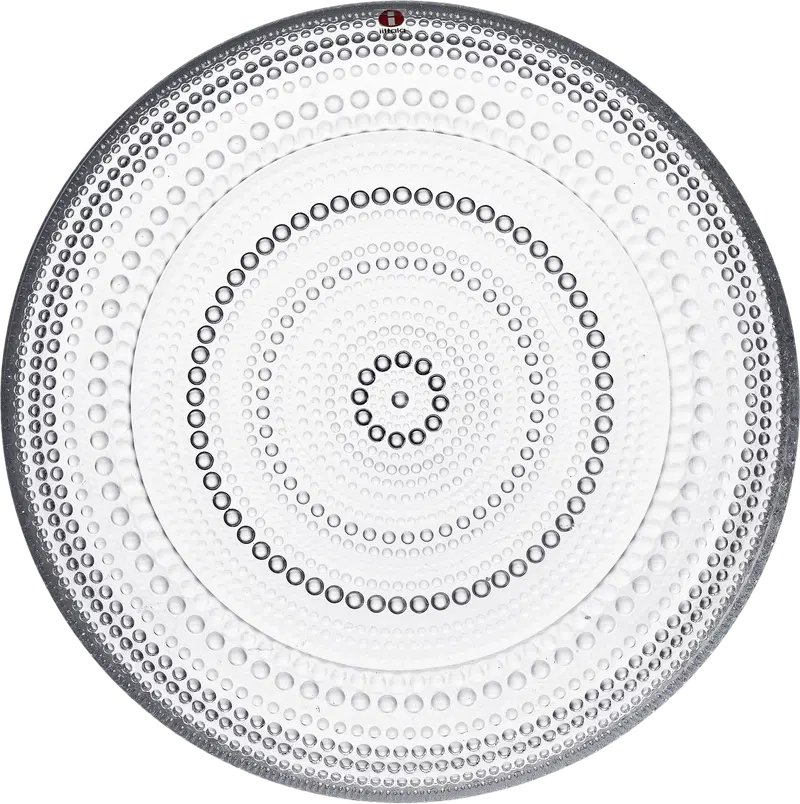 Iittala Lautanen Kastehemli 25см прозрачный (цвет Яркий)