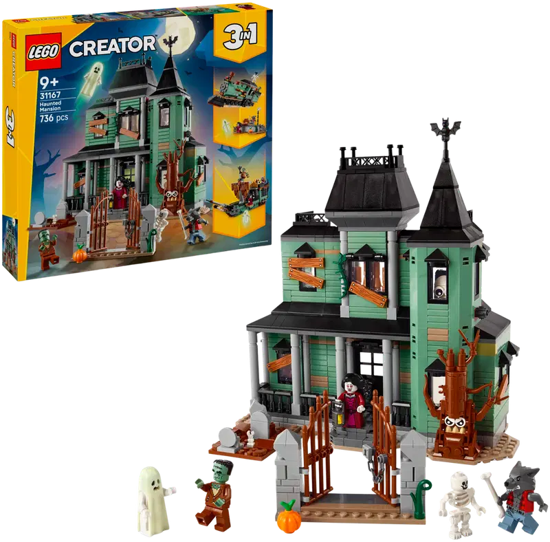 LEGO Creator 31167 Особняк с привидениями
