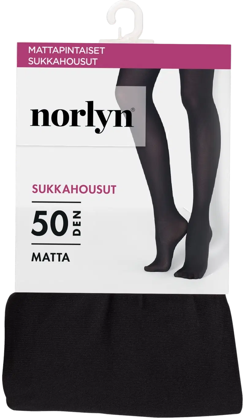 Колготки женские Norly Колготки 50 ден. (размер 36-40, цвет ЧЕРНЫЙ)