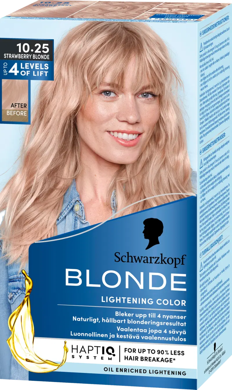 Schwarzkopf Blonde 10.25 Клубничный блондин осветляющий крем (цвет Клубничный блонд)