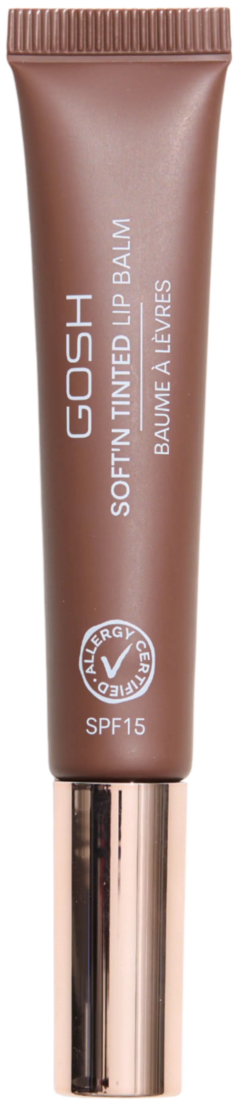 Gosh Soft`n Tinted Lip Balm 006 Ягодный блеск для губ 8мл (размер 8 МЛ, цвет Эспрессо Мартини)