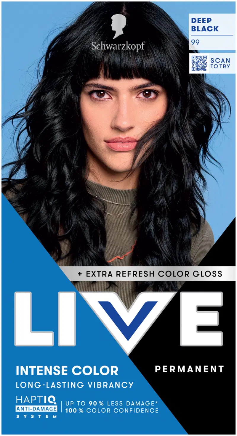 Schwarzkopf LIVE 99 Deep Black
