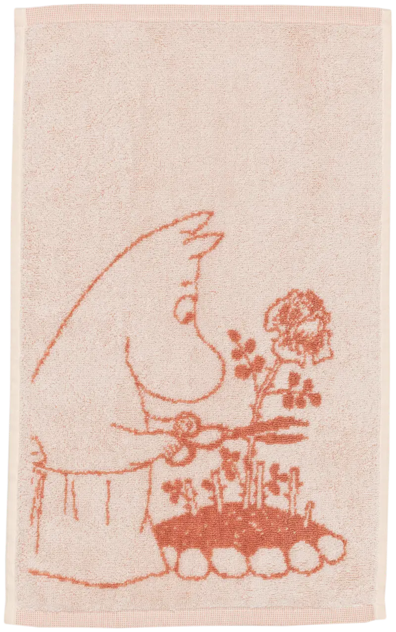 Полотенце для рук Moomin Arabia Moomin 30х50 Moominamma бежевый GOTS (цвет бежевый)