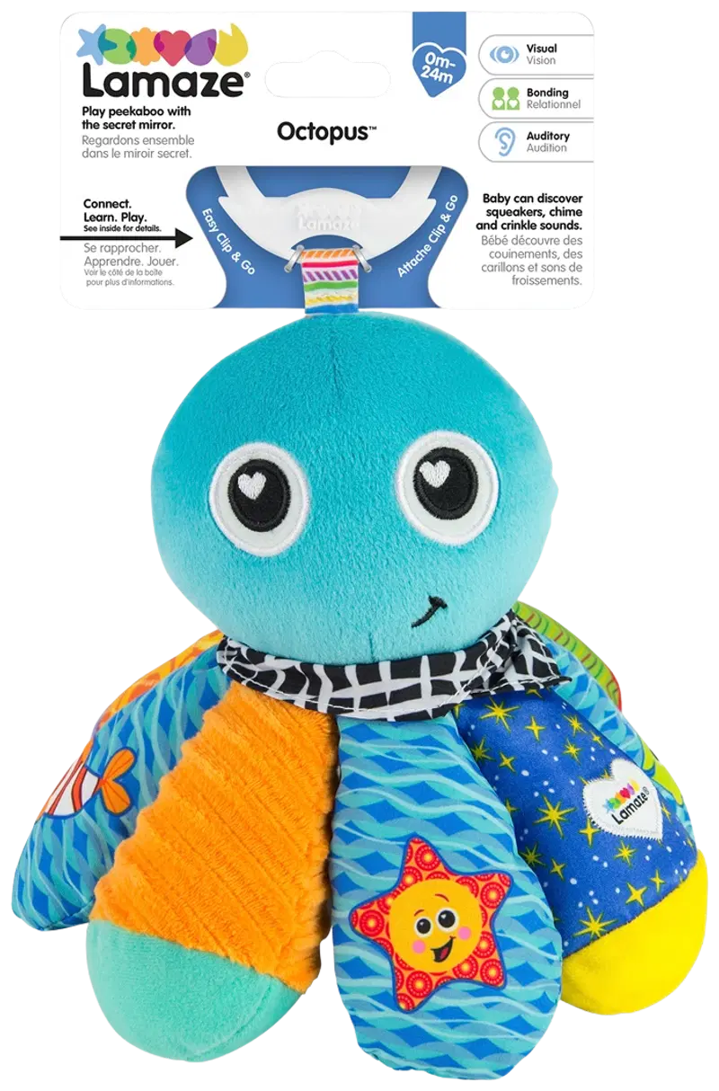 Lamaze Clip Соленый Сэм Осьминог