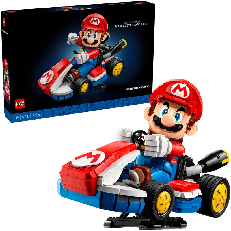 LEGO® Super Mario™: Mario Kart™ — Марио и стандартный карт 72037