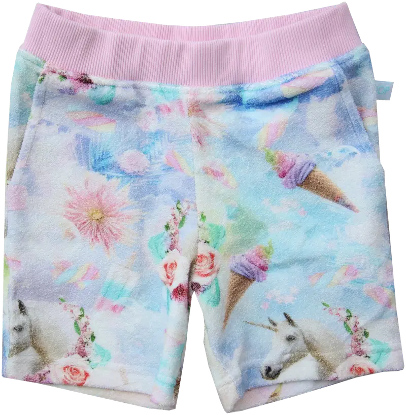 Детские шорты POP&Co Elle Unicorn (размер 92, цвет Единорог)