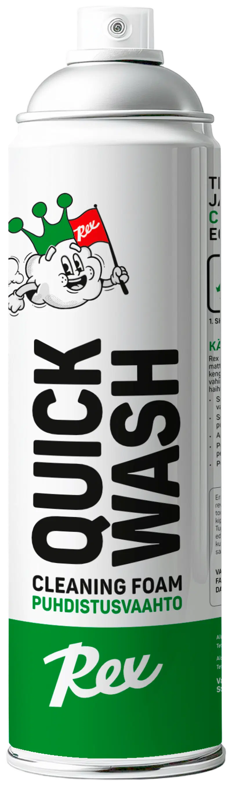 Чистящая пена Rex Quick Wash
