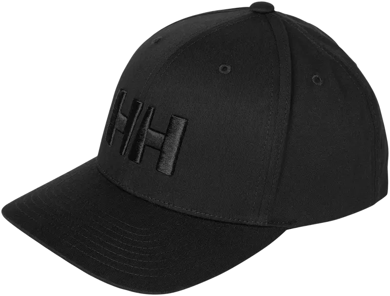 Мужская кепка Helly Hansen HH Brand Cap 67648 (размер ОДИН РАЗМЕР, цвет ЧЕРНЫЙ)