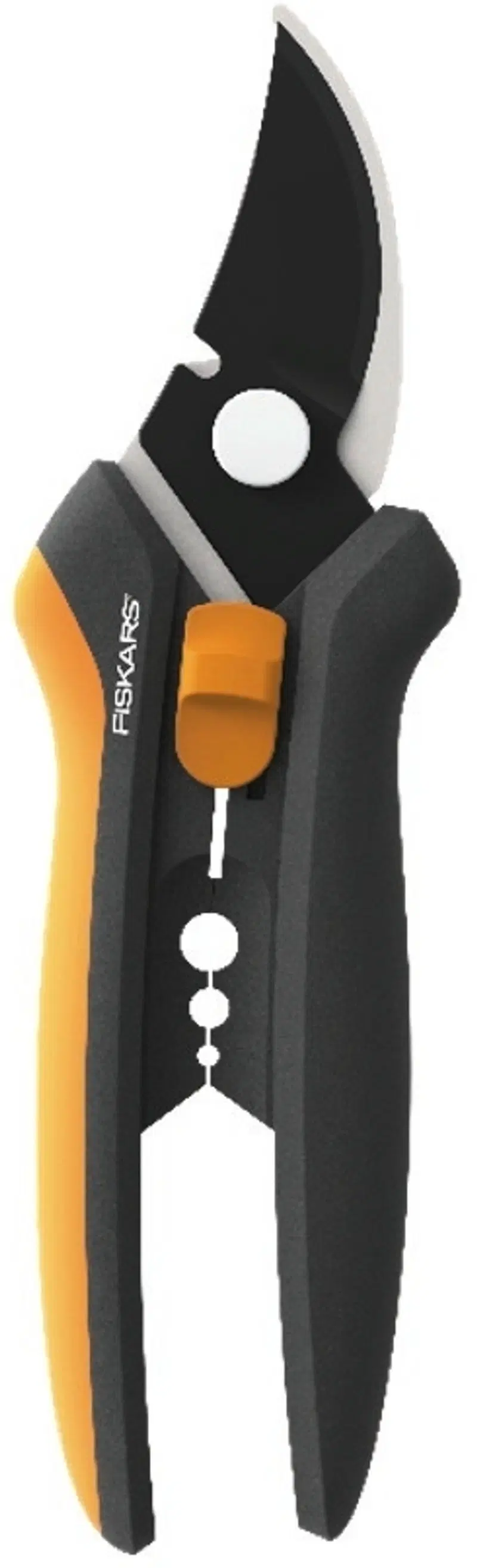 Цветочные секаторы Fiskars Solid Snip SP141 (цвет Черный/оранжевый)
