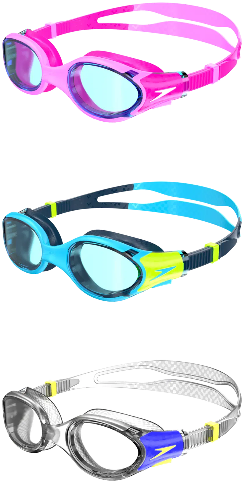 Детские очки для плавания Speedo Biofuse 2.0, разные