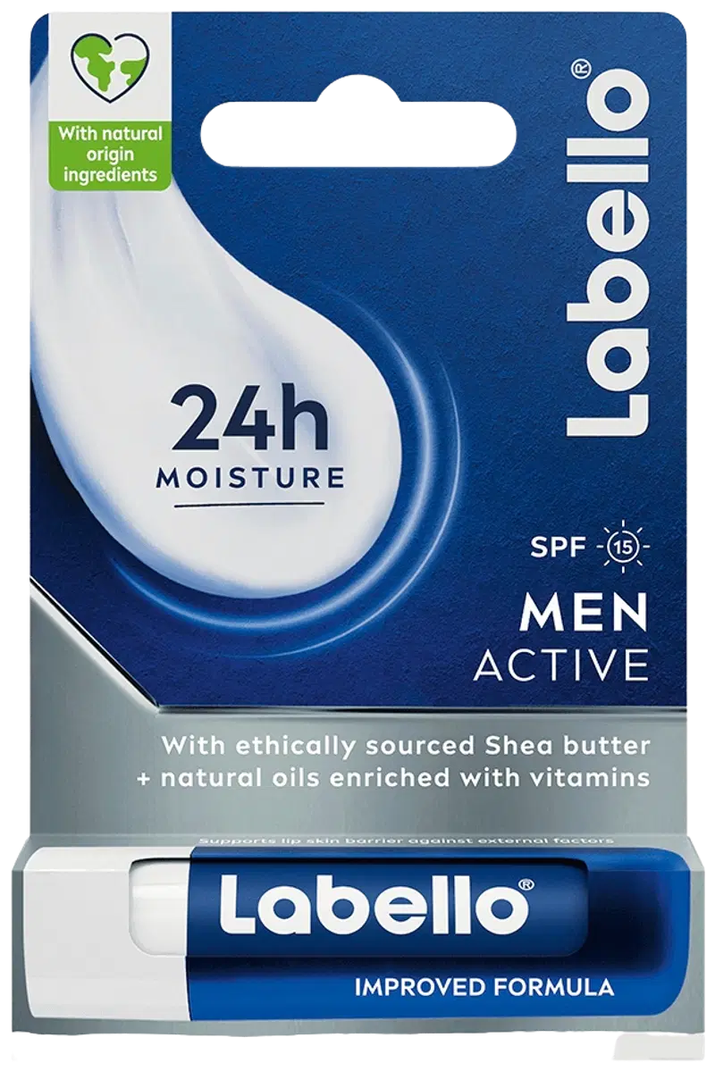 Labello 4,8 г Крем для губ Active For Men SK15